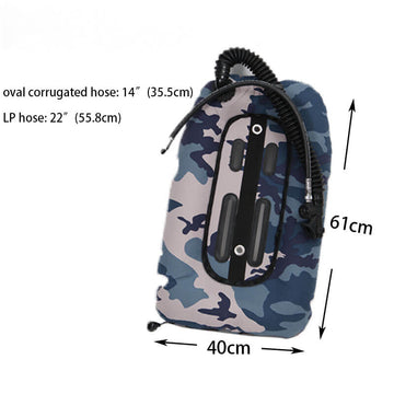 Scuba Diving Backmount Buoyancy Compensator Devices BCD Donut 20LBS Wing